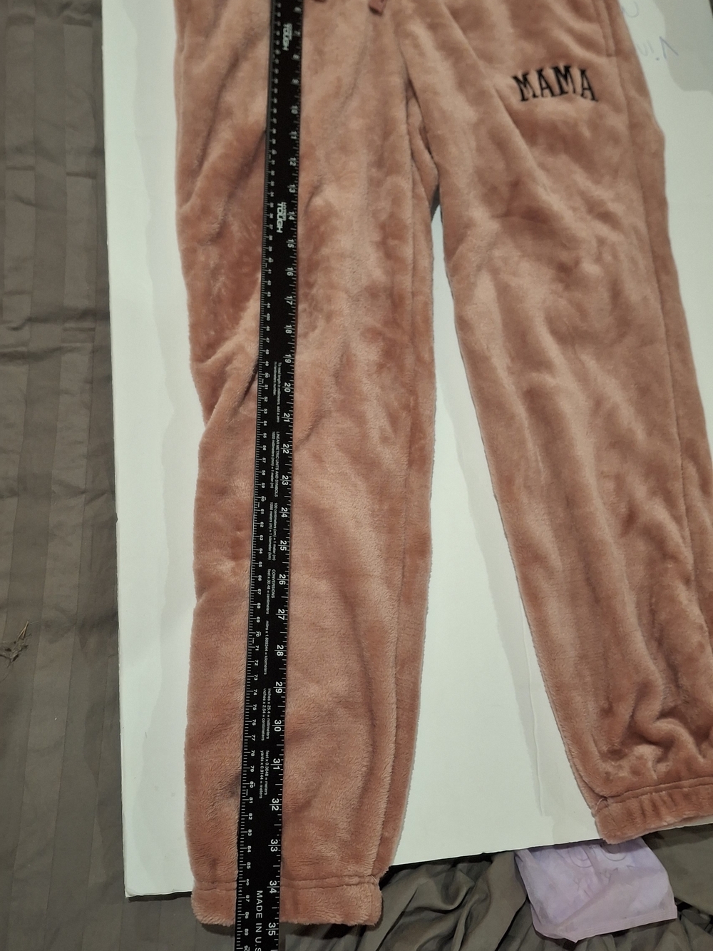 Cozy 'MAMA' Hoodie & Jogger Set - Dusty Rose - Picture 13 of 16